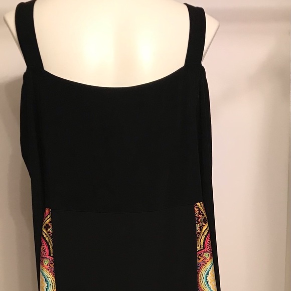 Cold Shoulder Black Tunic Plus Size - Picture 4 of 7